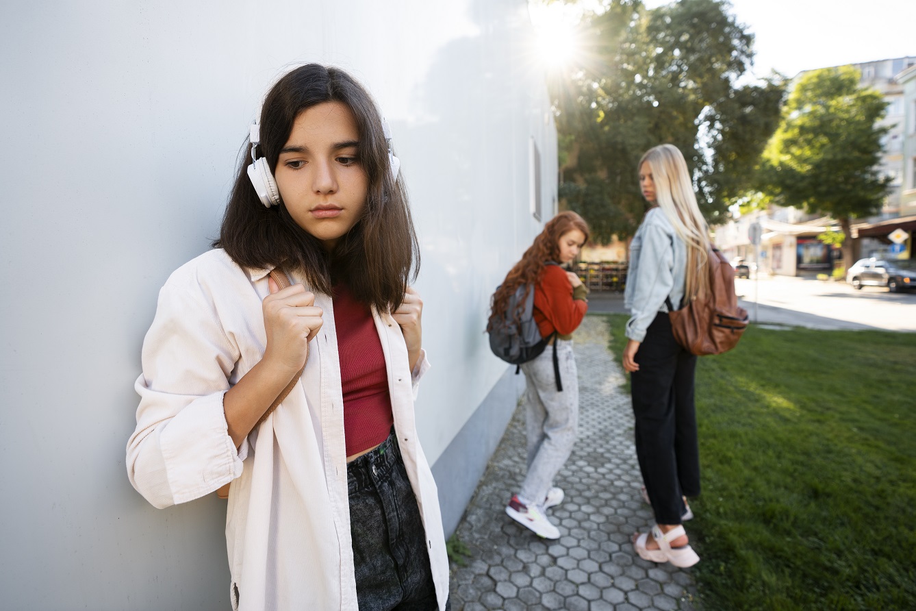 Ini Alasan Mengapa Kelas 12 itu Rasanya "Nano-nano" Banget! 3 side view girl wearing headphones