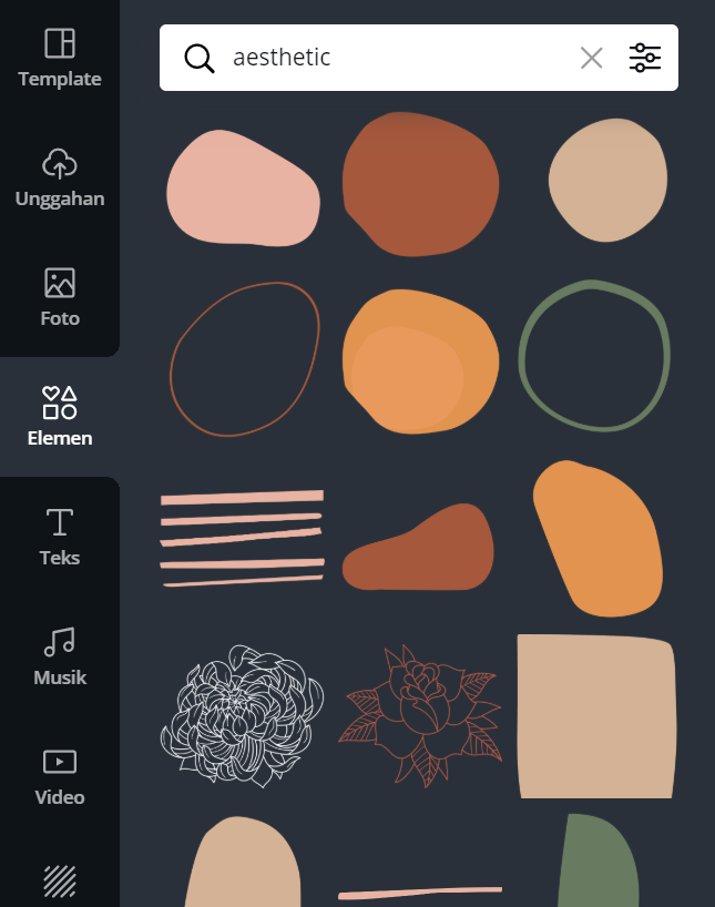 14 Keywords Canva Penunjang Design Estetikmu! 2 1. aestethic