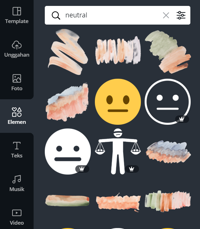 14 Keywords Canva Penunjang Design Estetikmu! 7 6. Neutral