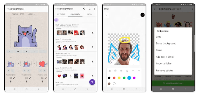 Rekomendasi Aplikasi Pembuat Stiker Whats App yang Unik dan Lucu, Bisa Pake Foto Sendiri dan Tanpa Watermark 4 3. ANIMATED STICKER