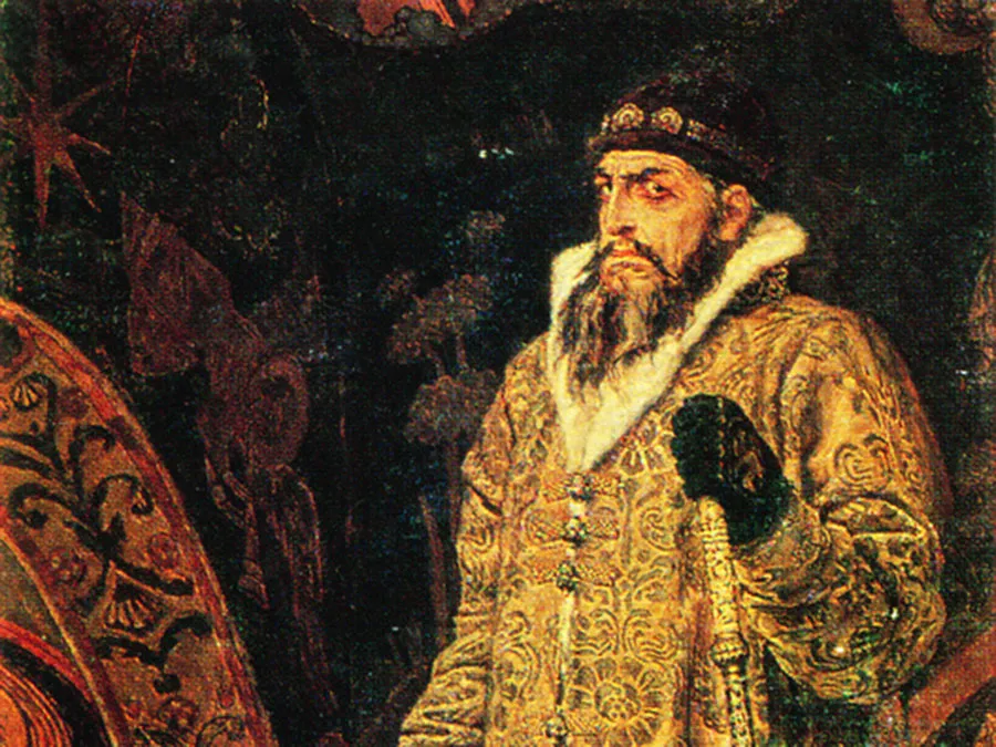 Ivan the Terrible portrait Viktor Mikhaylovich Vasnetsov