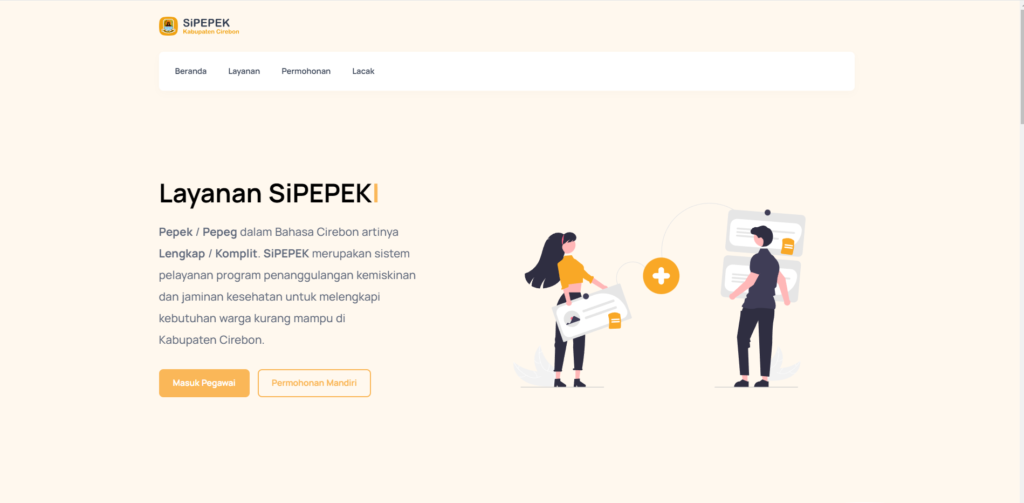 Layanan SiPepek Kabupaten Cirebon