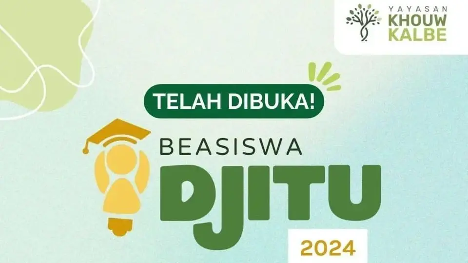 Kabar Gembira Beasiswa Djitu Profesi Buka Pendaftaran Madingmu