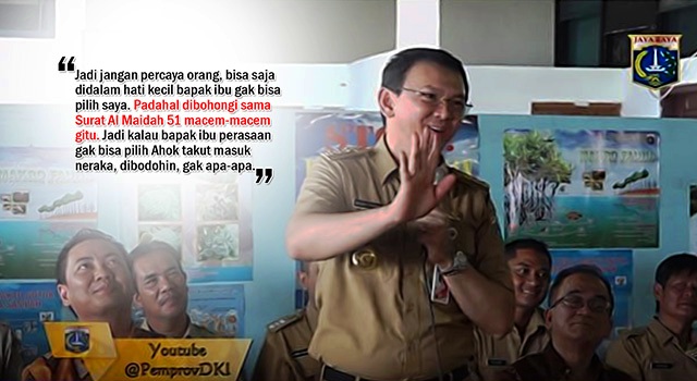 ahok almaidah