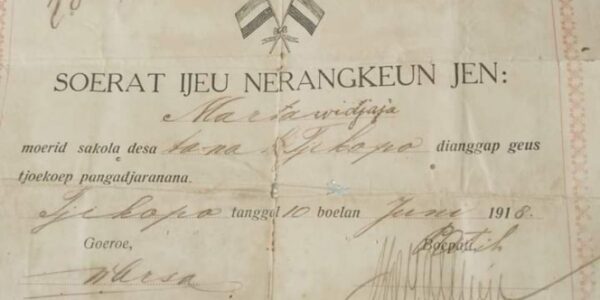 664xauto viral penampakan ijazah sekolah tahun 1918 pakai bahasa sunda pemiliknya bukan orang sembarangan 2304172