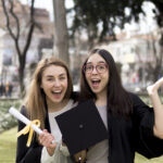 best friends graduation ceremony