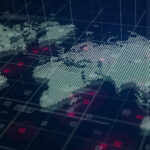 Jenjang Karir Kuliah Jurusan Ekonomi 15 digital world map hologram blue background