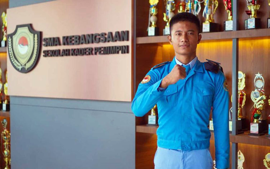 1 Siswa SMA Kebangsaan Jadi Anggota Paskibraka di Istana Merdeka 1 paskibra