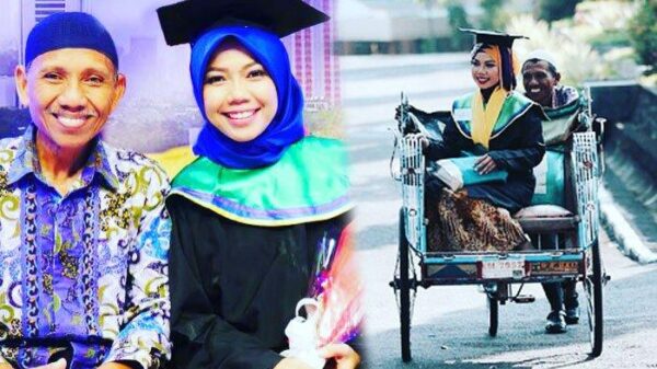 raeni anak tukang becak yang kini lulus s3 di london inggris