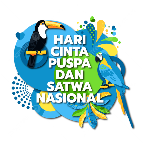 pngtree hari cinta puspa dan satwa nasional png image 8712280