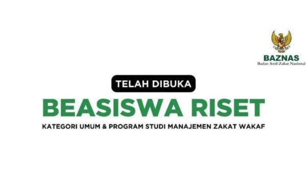 syarat dan cara daftar serta fasilitas Beasiswa Riset Baznas 2023