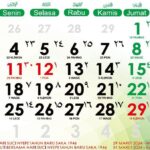 Ini Dia Jadwal Libur Awal Puasa 2024 untuk Anak Sekolah 12 kalender hijriah awal bulan puasa atau bulan suci ramadhan 169