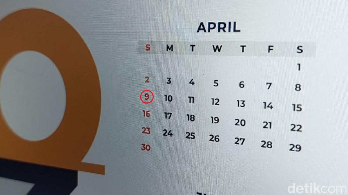 Asal Mula Sistem Kalender 7 Hari Dalam Seminggu 1 tanggal 9 april 169