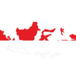 Ternyata 6 Negara Ini Pernah Jadi Bagian dari Indonesia Lho! 3 map of indonesia with the provinces filled with a linear gradient the islands that are part of indonesia s territory is in red and white symbolizes the indonesian flag vector