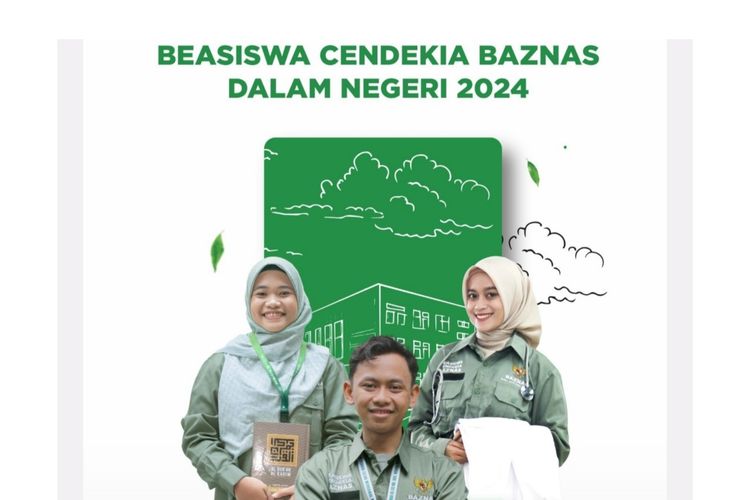 Beasiswa Baznas 2024 Untuk Mahasiswa D4-S1 Buka Pendaftaran, Yuk Simak Infonya! 1 669f822343f54