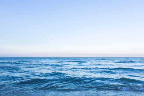 fantastic seascape with ripples