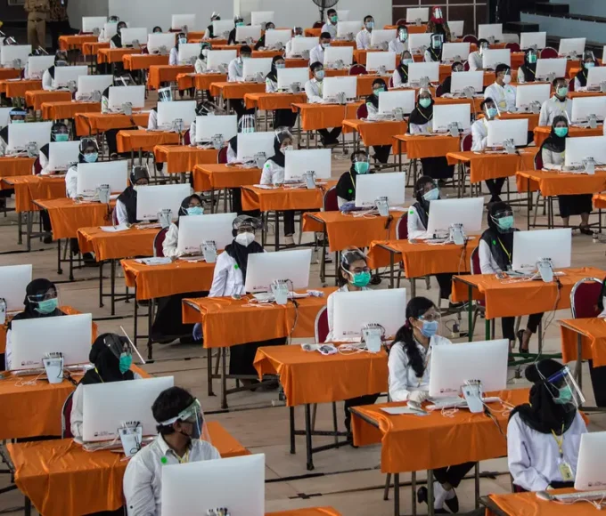 045363500 1600772255 20200922 Ujian SKB CPNS Surabaya AFP 5