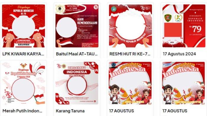 Twibbon HUT ke 79 RI terbaru 17 agustus 2024