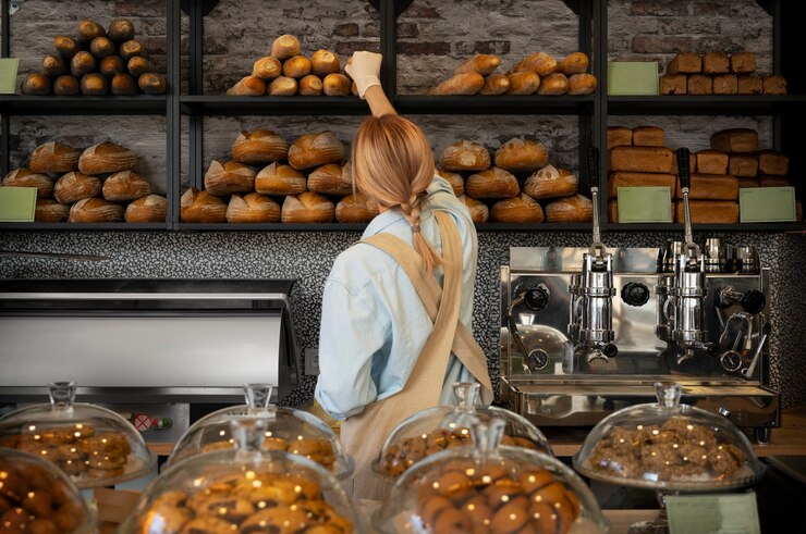 Wajib Kamu Coba! 6 Rekomendasi Toko Roti Legendaris 1 medium shot woman working bakery 23 2150273148