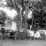 Potret sebuah warung di depan hotel di kalitaman salatiga tahun 1918 tropenmuseum
