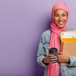 Beasiswa Baznas Timur Tengah 2024 Buka Pendaftaran, Dapatkan Uang Saku dan Seragam Gratis! 3 culture religion studying concept glad muslim woman with toothy smile carries notebook with papers takeaway coffee 273609 27053