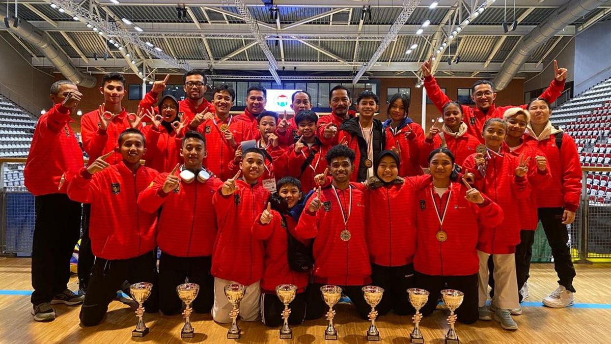 Hebat! Siswa Indonesia Borong 15 Medali di Kejuaraan Karate Belanda 1 siswa ri borong medali di ajang karate internasional di belanda 169