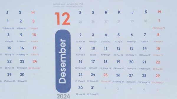 20241211 Kalender Desember 2024 Lengkap dengan Pasaran