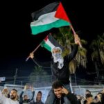 warga gaza dan israel rayakan kesepakatan gencatan senjata dan pembebasan sandera di gaza