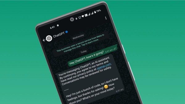 Ilustrasi memakai ChatGPT di WhatsApp 1